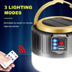 Portable Camping Light Power Bank LED Camping Lanterns Handheld Waterproof Outdoor Tent Light Rechargeable Floodlight Flashlight