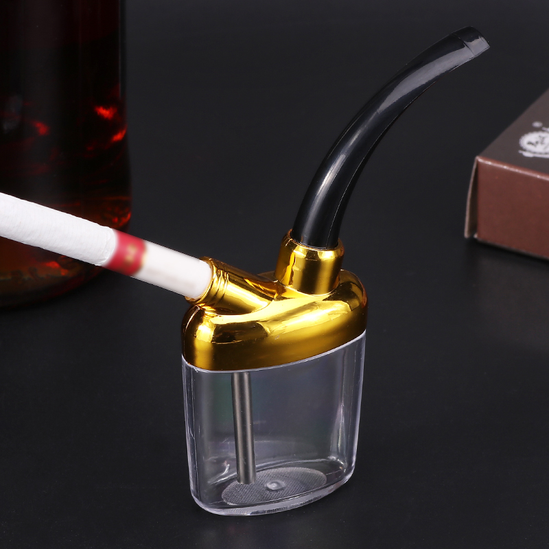 Portable Mini Handheld Cigarette Tube Filter Water Pipe Health Filter Water Pipe Men'S Cigarette Smoking Accessories Men'S Gifts