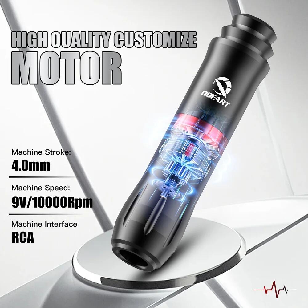 Brand New Professional Tattoo Machine Kit 2026 Wireless Tattoo Pen, Rotary Machine, Ink Cup, Cartridge Needle