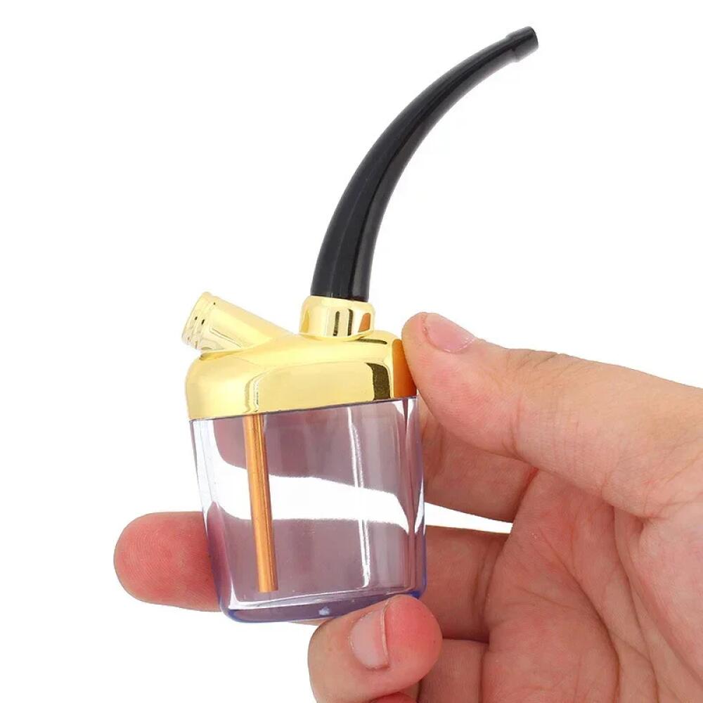 Portable Mini Handheld Cigarette Tube Filter Water Pipe Health Filter Water Pipe Men'S Cigarette Smoking Accessories Men'S Gifts