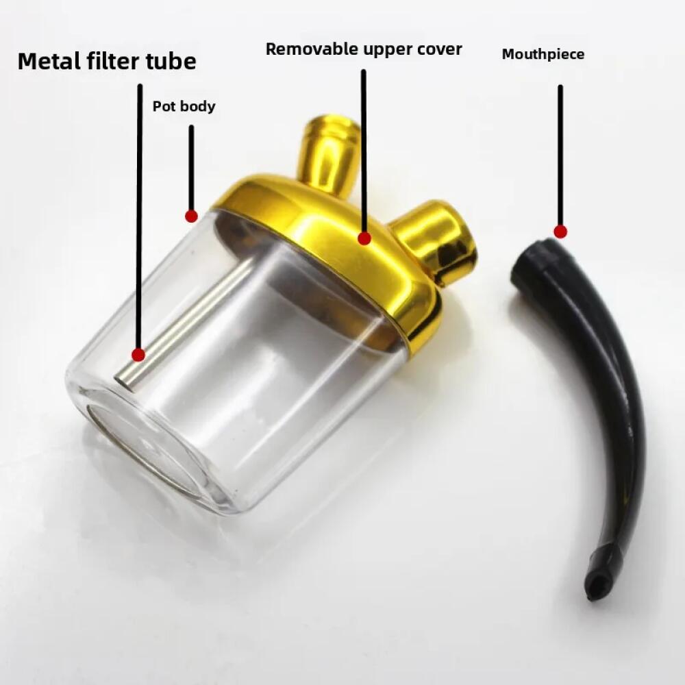 Portable Mini Handheld Cigarette Tube Filter Water Pipe Health Filter Water Pipe Men'S Cigarette Smoking Accessories Men'S Gifts