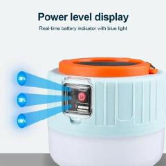 Portable Camping Light Power Bank LED Camping Lanterns Handheld Waterproof Outdoor Tent Light Rechargeable Floodlight Flashlight