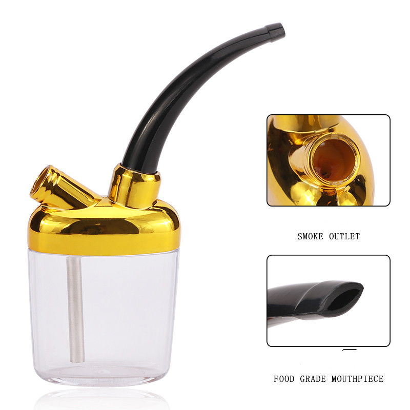 Portable Mini Handheld Cigarette Tube Filter Water Pipe Health Filter Water Pipe Men'S Cigarette Smoking Accessories Men'S Gifts