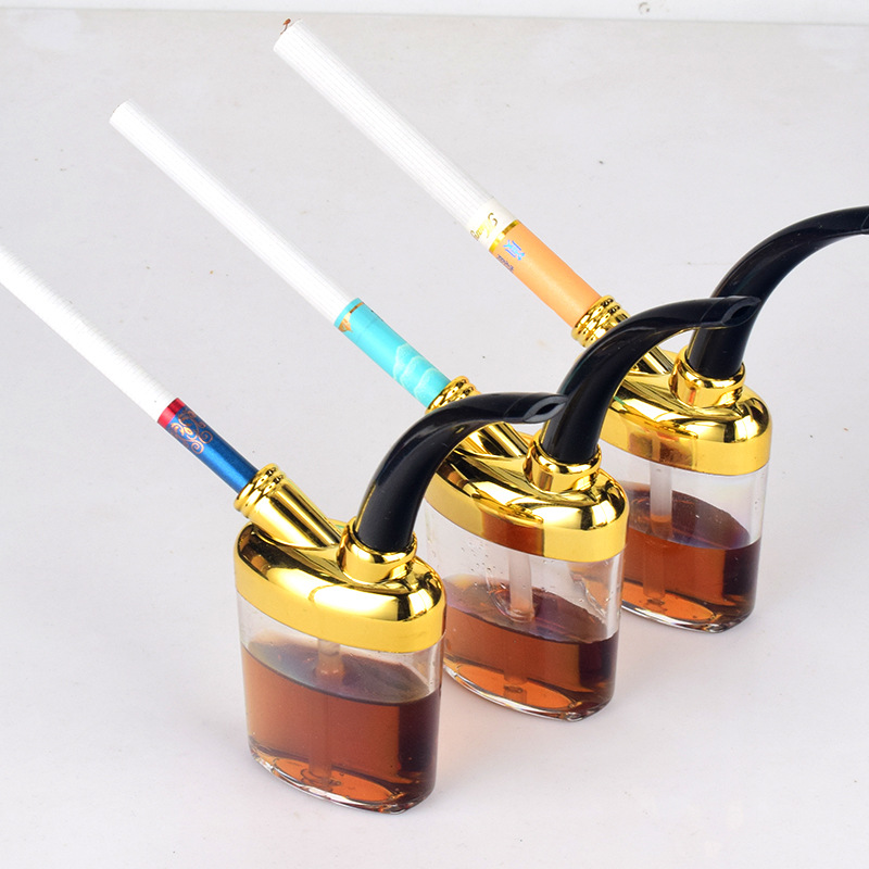 Portable Mini Handheld Cigarette Tube Filter Water Pipe Health Filter Water Pipe Men'S Cigarette Smoking Accessories Men'S Gifts