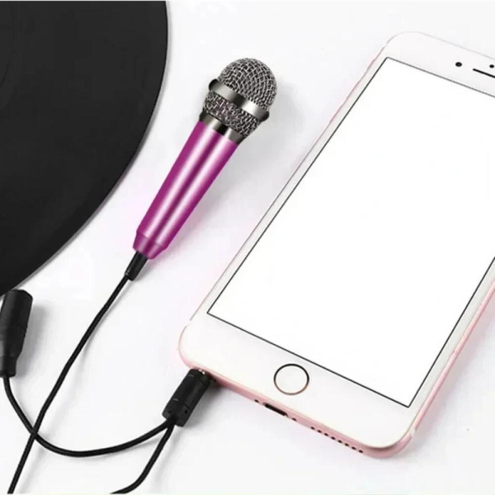 Newest Mini Jack 3.5mm Studio Lavalier Professional Microphone Handheld Mic for Computer for IPhone Ipad Karaoke