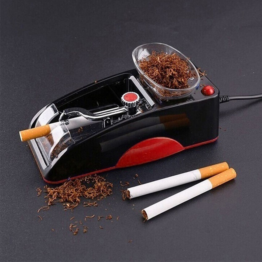 8.0mm Fully automatic cigarette Electric Cigarett Machine Easy Automatic Maker Roller DIY Smoking-Tool  makerelectric household cigarette machine