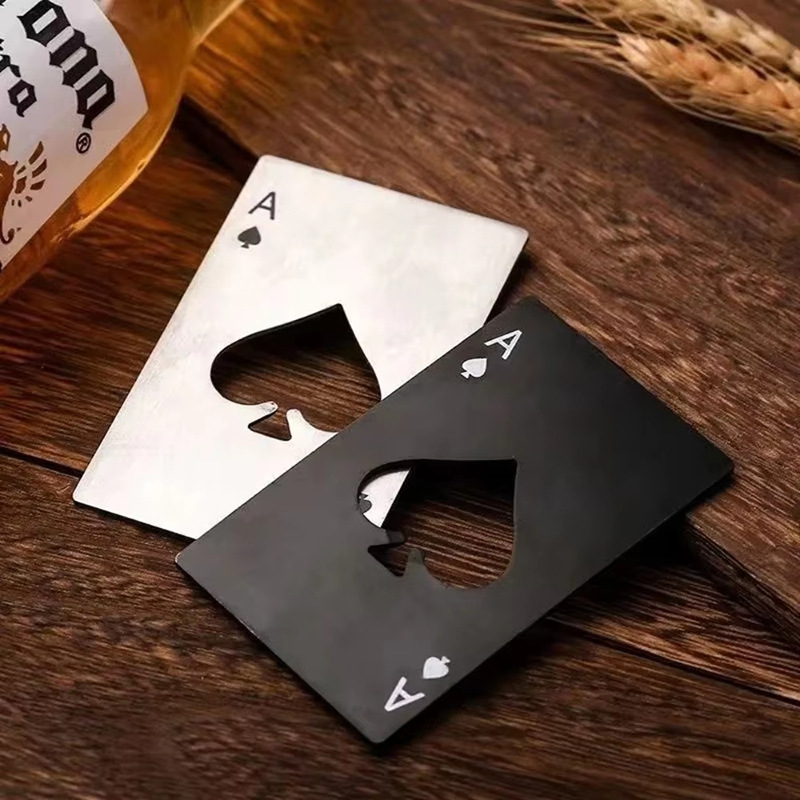 Creative Spades A Bottle Opener Poker Stainless Steel Bottle Opener Bottle Opener Beer Bottle Opener