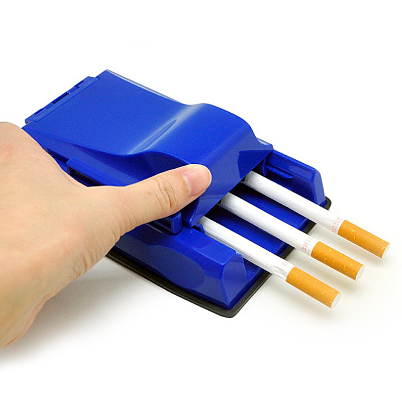 Plastic Manual Triple Cigarette Tube Injector Rolling Machine Roller Maker New