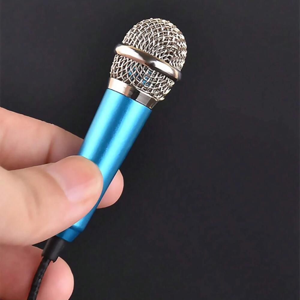 Newest Mini Jack 3.5mm Studio Lavalier Professional Microphone Handheld Mic for Computer for IPhone Ipad Karaoke