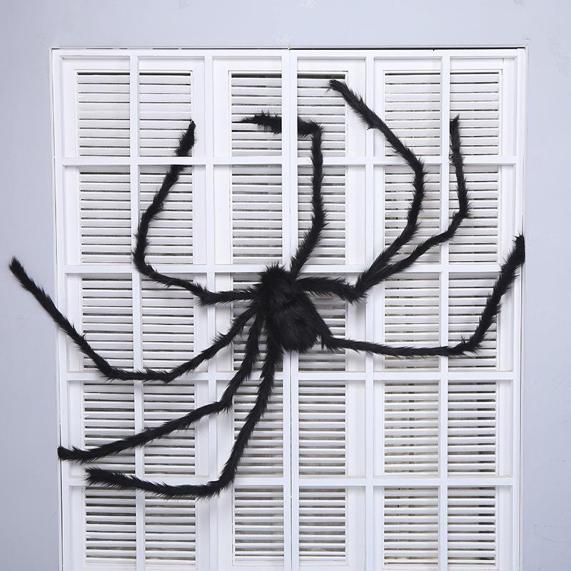 LED Lights Halloween Light Up Spider Decoration Purple Realistic Appearance Halloween Spider Decoration Scary Style
