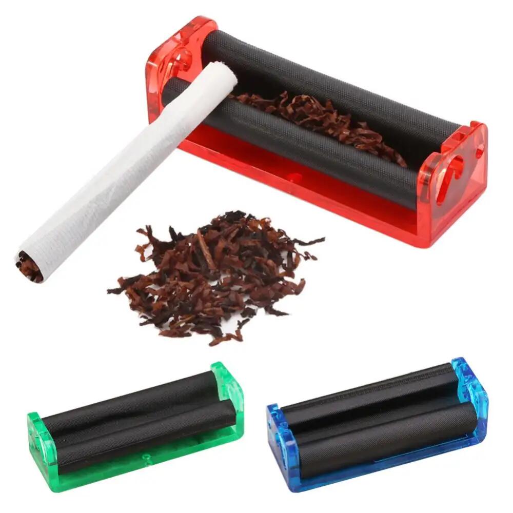 78mm/110mm Cigarette Maker Rolling Machine Mini Manual Cigarette Roller Machine Tobacco Smoking Accessories Home Gadget