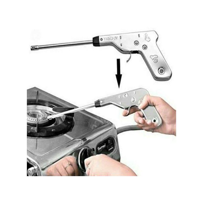 Electric Gas Lighter – USB Rechargeable Flameless Arc Igniter for Gas Stoves, LPG Cookers, BBQ Grills, Candles & Fireplaces, Long Reach Windproof Electric Lighter for Home & Outdoor Use