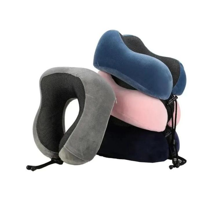 Cosy Travel Neck Pillow – Soft Memory Foam Neck Support Cushion for Airplane, Car, Bus & Office Use, Ergonomic U-Shaped Travel Pillow for Comfort, Neck Pain Relief & Sleeping Support on Travel