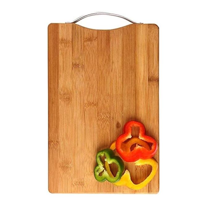 Double-Sided Thickened Solid Wood Chopping Board – Heavy Duty Wooden Cutting Board for Kitchen Use, Durable Butcher Block for Meat, Vegetables, Fruits & Food Preparation with Smooth Finishing & Long