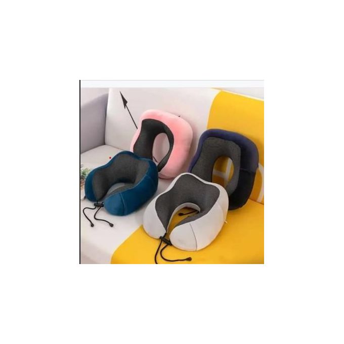 Cosy Travel Neck Pillow – Soft Memory Foam Neck Support Cushion for Airplane, Car, Bus & Office Use, Ergonomic U-Shaped Travel Pillow for Comfort, Neck Pain Relief & Sleeping Support on Travel