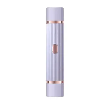 2-in-1 Women'S Electric Shaver for Bikini, Eyebrows, Face, Legs & Underarms - Wet/Dry Hair Removal Tool - Portable Bikini Trimmer Cordless - Gentle & Effective