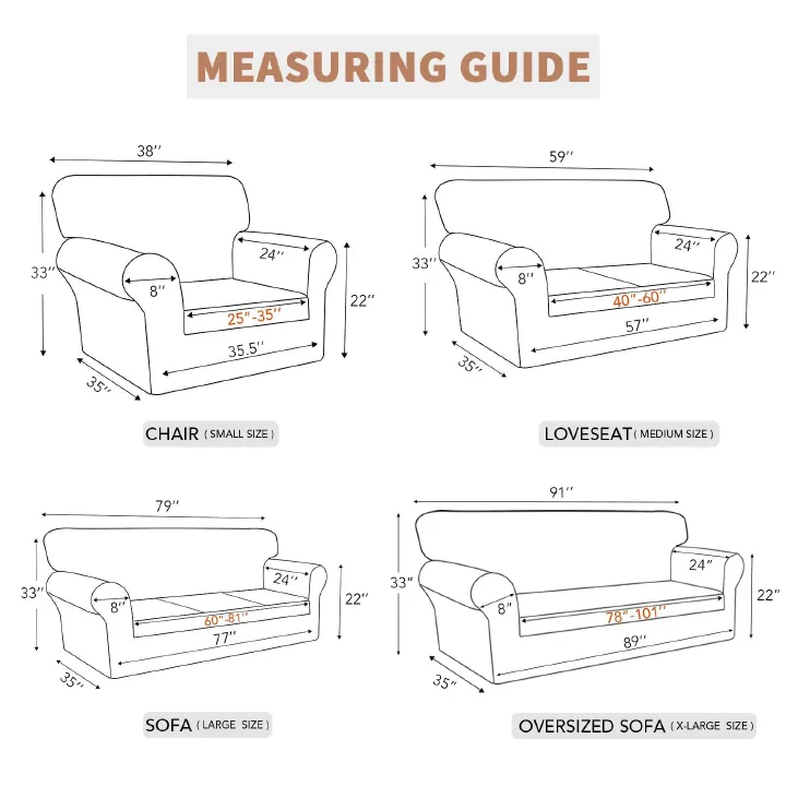 Premium Easy-Going Waterproof Sofa Slipcover, Stretch Sofa Cover Slipcover, Dual Waterproof Sofa Cover, Stretch Jacquard Sofa Slipcover, Leakproof Furniture Protector for Kids, Pets, Dog and Cat