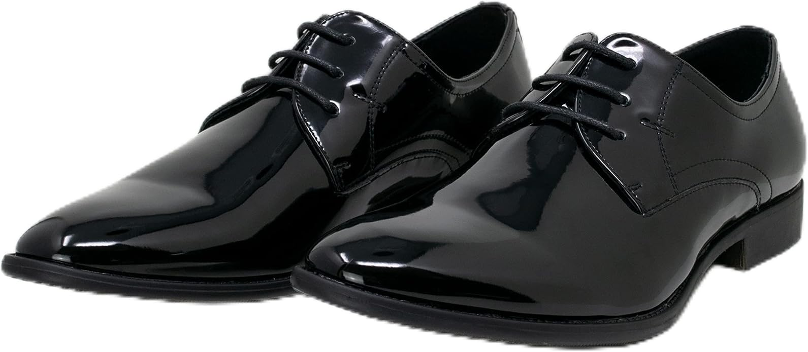 Edward Smokies Tuxedo Wedding Shoes Men Black Patent Leather inner lining