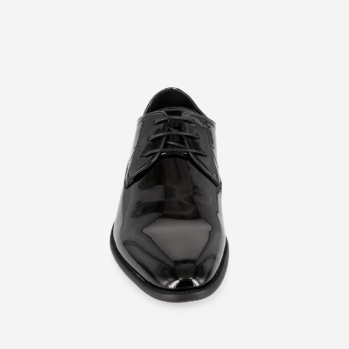 Edward Smokies Tuxedo Wedding Shoes Men Black Patent Leather inner lining