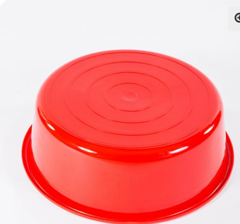 1pc Durable Plastic Washing Basin – Multi-Purpose Laundry & Kitchen Bowl