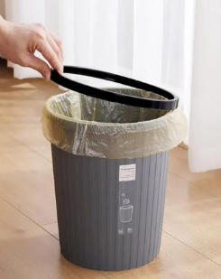 OFFER !!Modern Open Top Plastic Dustbin – Home & Office Waste Bin with Secure Bag Holder ⚡ Only a few units left at this price! 🔥