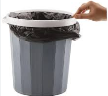 OFFER !!Modern Open Top Plastic Dustbin – Home & Office Waste Bin with Secure Bag Holder ⚡ Only a few units left at this price! 🔥