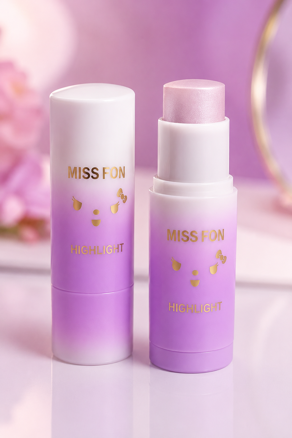 Miss Fon Highlight Stick – Natural Glow Makeup view 4