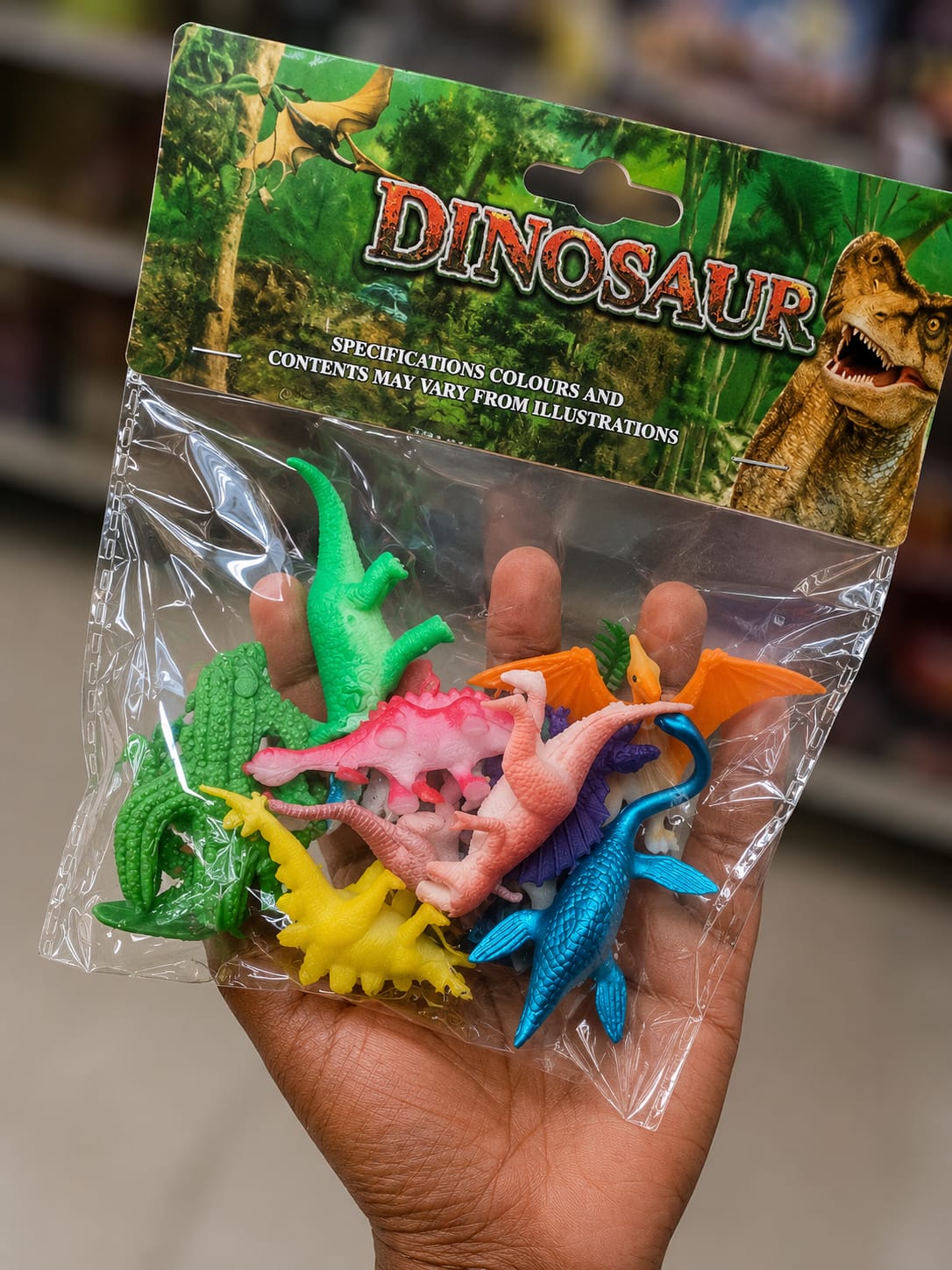 Prehistoric Jurassic World animals  dinosaur  animal plastic animal toys for kids CBC learning and fun