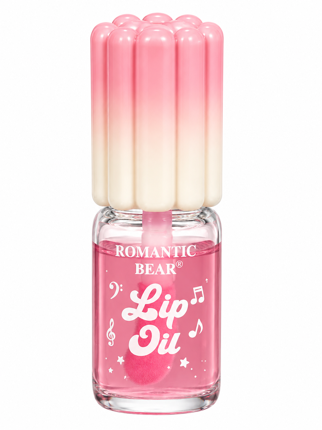 Romantic colour changing Bear Moisturizing Lip Oil – Hydrating High Shine Lip Gloss view 3