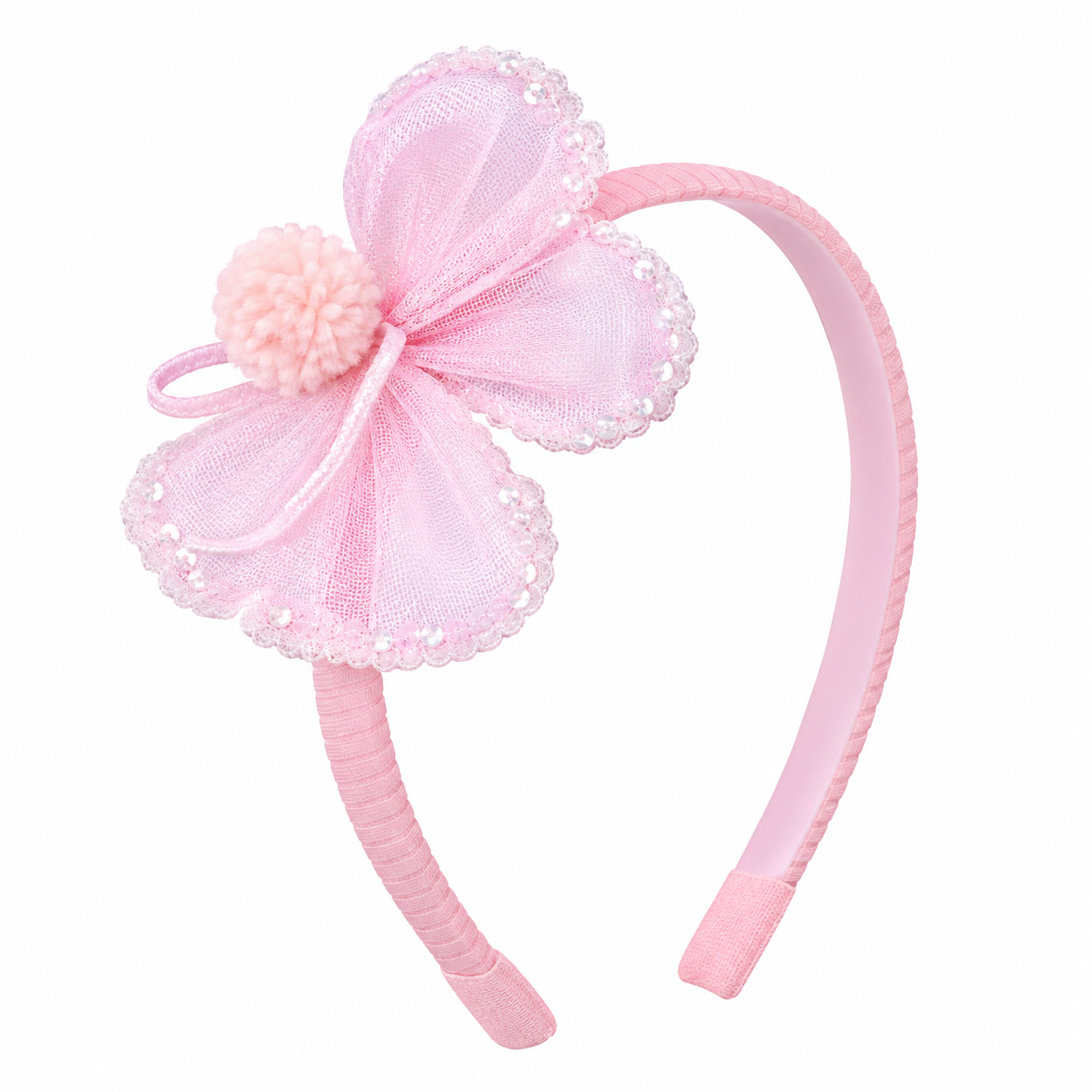 Cute Organza Bow Headband for girls