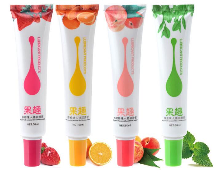 50ml Water Based Sex Lube Long Lasting Lubricant Edible Massage Body Oil Anal Gel Adult Sex Toy For Women and Men