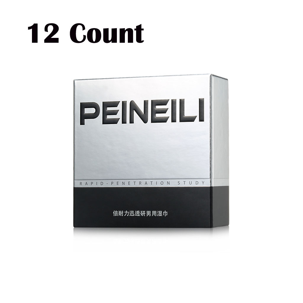 Male Prolonged Ejaculation Delayed Wipe Pack of 12 Counts for Enhancing Sex Capability for Men Viagra-Liked Work