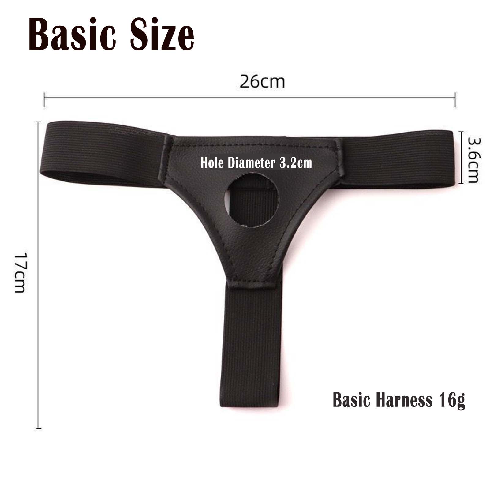 Strap on Realistic Hollow Dildo Large Basic Options Adjustable Chastity Belt Harness BDSM Bondage Vagina Anal Plug Adult Play Sex Fetish Toys for Lesbian Couple Women Men