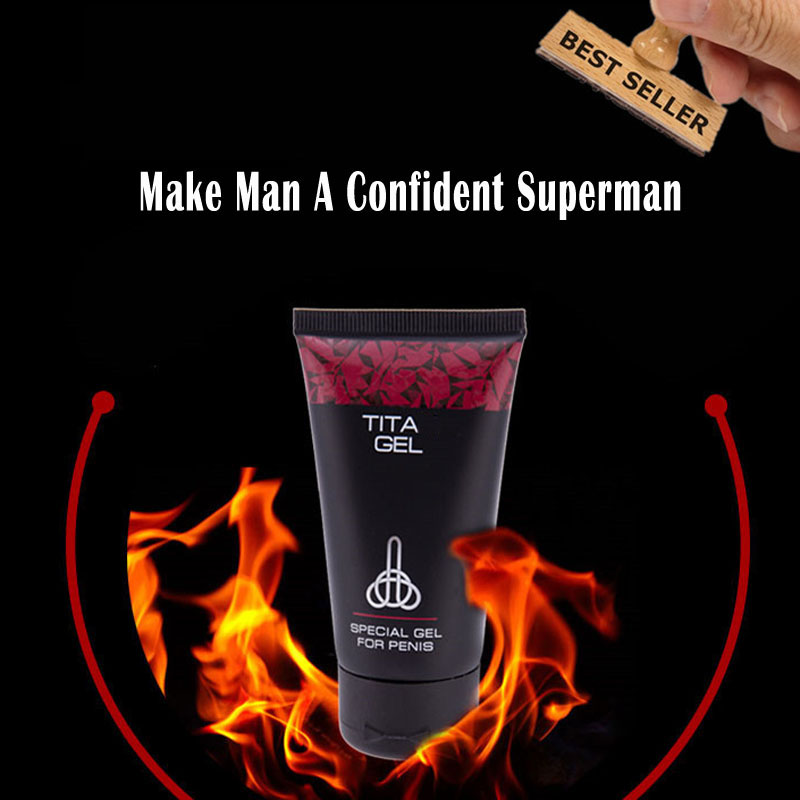 50ml Male Penis Enlargement Cream XXL Big Dick Enhancement Gel Strong Sex Lube Fragrance Titan Gel Penis Extender Perfume Adult Sex Toy for Men Couple