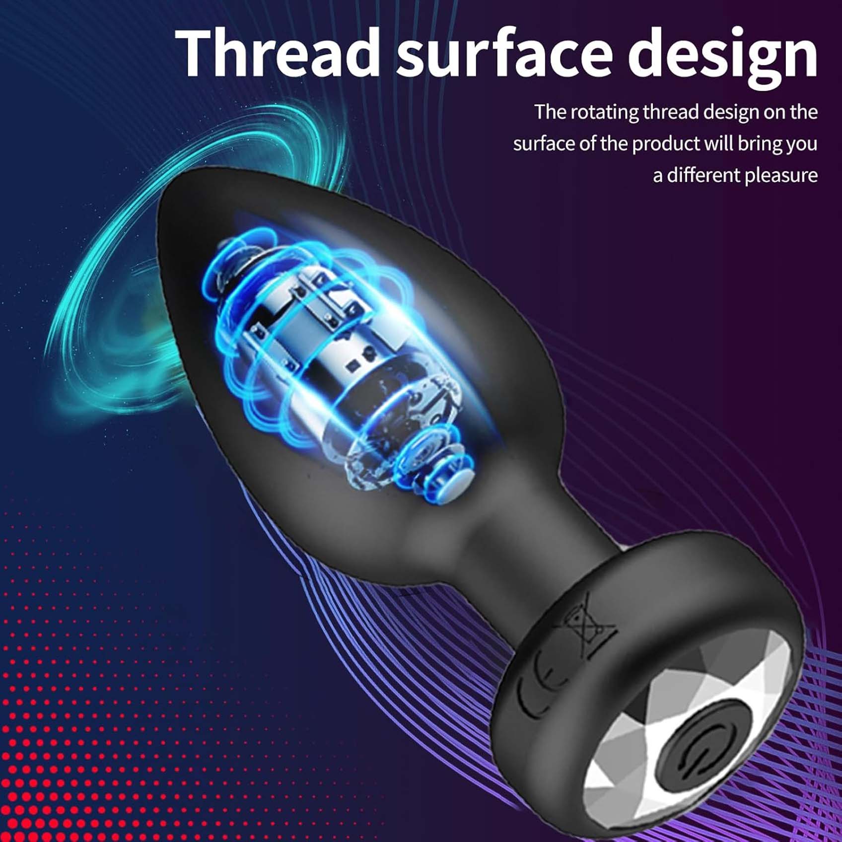 Smart Anal Plug Vibrator Wireless Remote Control Butt Plug Vibrating Male Prostate Massage Waterproof Rechargeable Silicone Adult Love Sex Toy for Men Women Couples