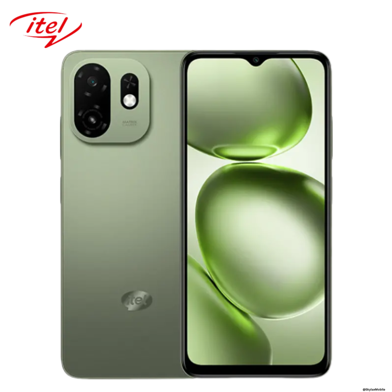 Itel A100C 64GB ROM 3GB RAM 4G Smartphone Featuring 6.6 Inch 90Hz HD IPS Display And 5000mAh Battery Makes This Mobile Phone A Great Choice With Android 15 Go Edition And Side Fingerprint Sensor Phone