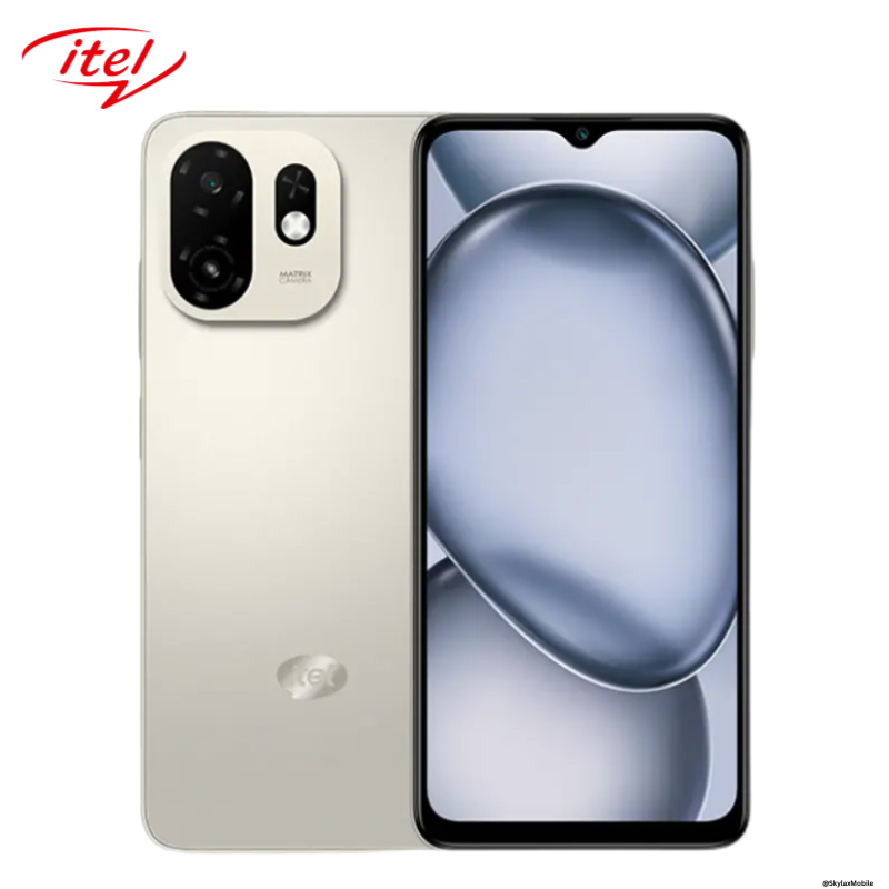 Itel A100C 64GB ROM 3GB RAM 4G Smartphone Featuring 6.6 Inch 90Hz HD IPS Display And 5000mAh Battery Makes This Mobile Phone A Great Choice With Android 15 Go Edition And Side Fingerprint Sensor Phone