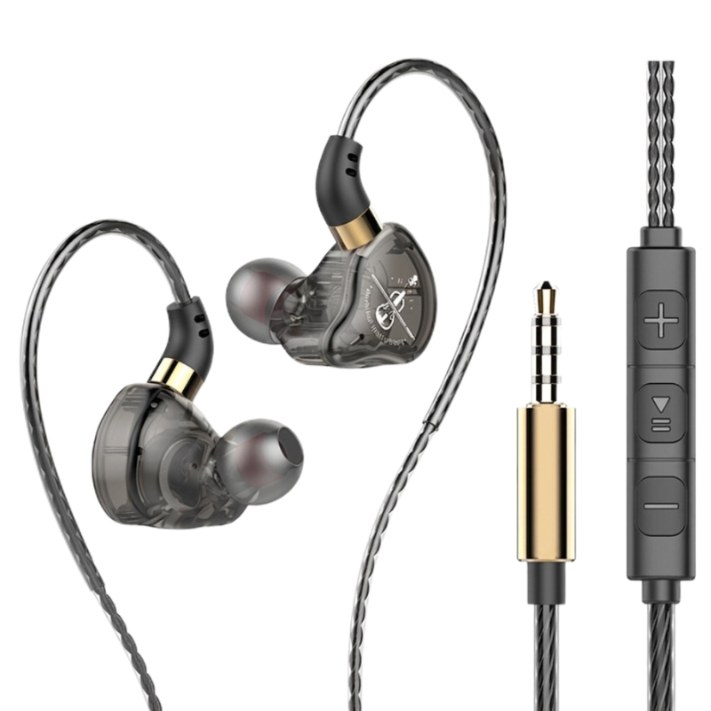 Excellent Type C Earphones ANC IEM Earphones Heavy Bass Subwoofer Gaming Sports Headset For Mobile Phones Smartphones With Mic Volume Control Comfortable Earbuds Over Ear Loop Cable 12 Months Warranty