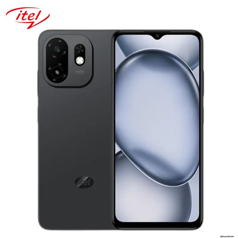 Itel A100C 64GB ROM 3GB RAM 4G Smartphone Featuring 6.6 Inch 90Hz HD IPS Display And 5000mAh Battery Makes This Mobile Phone A Great Choice With Android 15 Go Edition And Side Fingerprint Sensor Phone