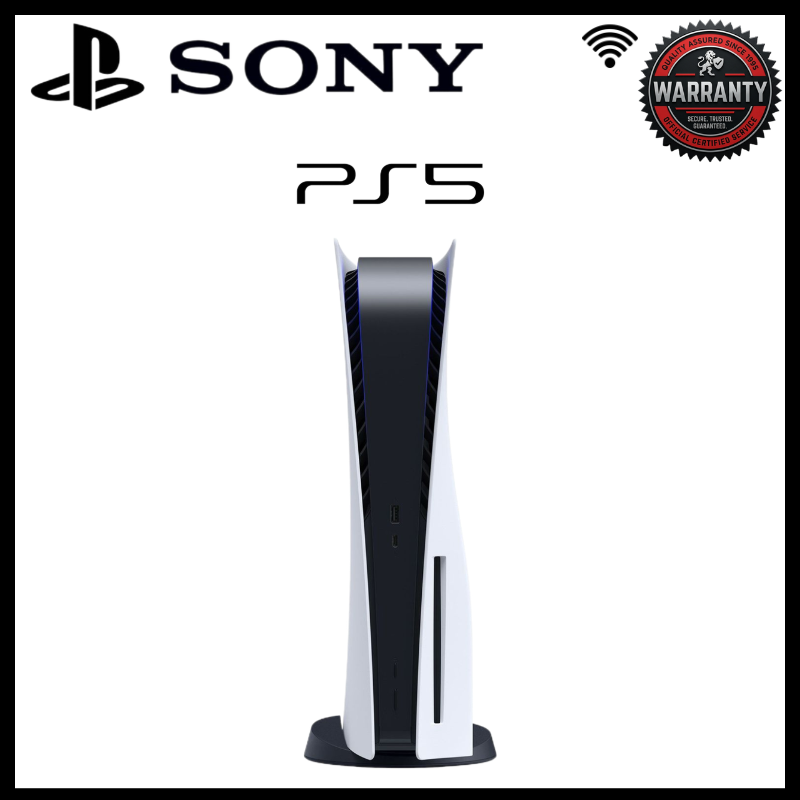 Sony PlayStation 5 PS5 Slim Disc Edition 1TB White Video Game Console with One DualSense Wireless Controller 4K HDR Ray Tracing 120Hz Ultra HD High Speed SSD Home Entertainment Gaming System