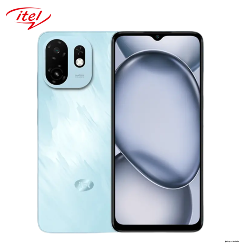 Itel A100C 64GB ROM 3GB RAM 4G Smartphone Featuring 6.6 Inch 90Hz HD IPS Display And 5000mAh Battery Makes This Mobile Phone A Great Choice With Android 15 Go Edition And Side Fingerprint Sensor Phone