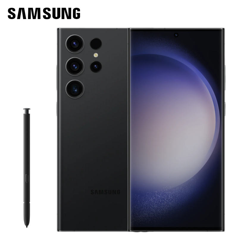 Samsung Galaxy S23 Ultra 5G 12GB RAM 512GB ROM | Top Rated 200MP Camera Mobile Phones | Fast Snapdragon 8 Gen 2 120Hz AMOLED Display Dual SIM 5G Phones | Elite Android Smartphones Phantom Black