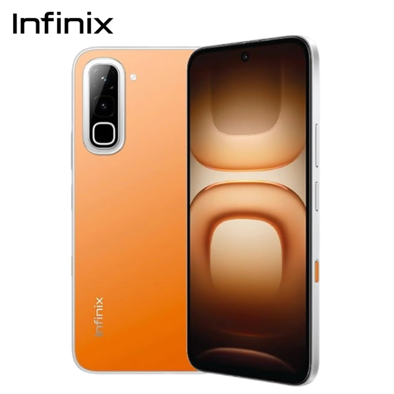 Infinix Hot 70 4GB RAM 128GB ROM 6000mAh Battery Smart Phone Dual SIM Android Smartphone 50MP Camera Phone Unlocked New Mobile Model Fast Charging Large Display Gaming Screen Long Battery Life Phone
