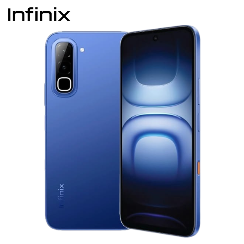 Infinix Hot 70 4GB RAM 128GB ROM 6000mAh Battery Smart Phone Dual SIM Android Smartphone 50MP Camera Phone Unlocked New Mobile Model Fast Charging Large Display Gaming Screen Long Battery Life Phone