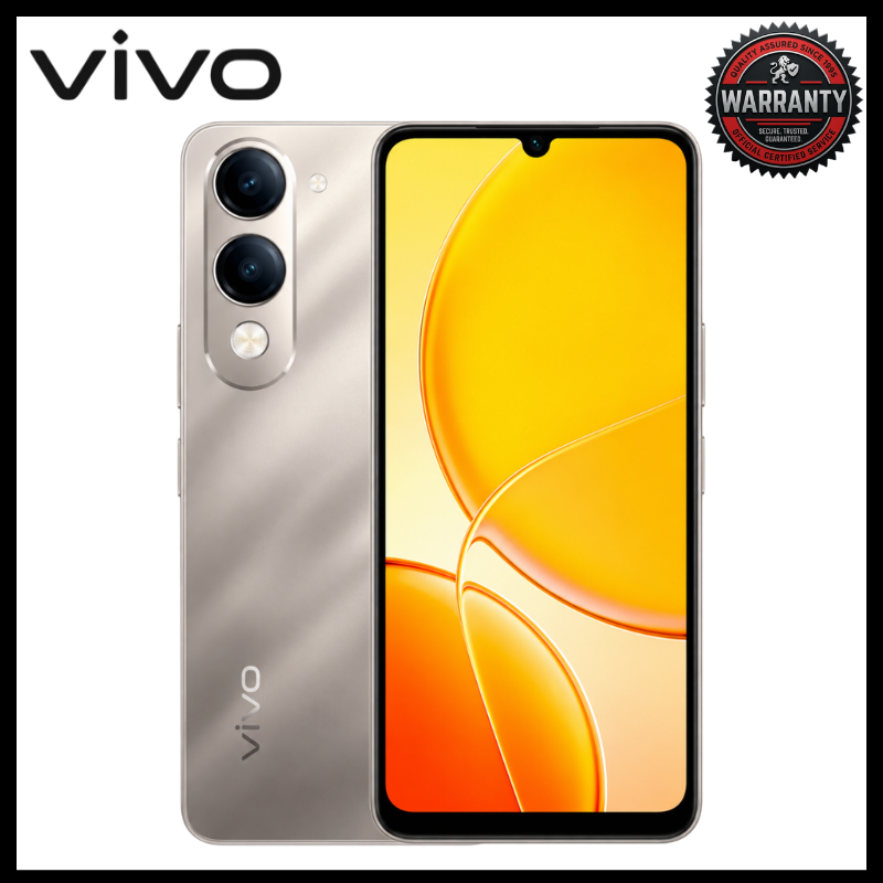 Vivo Y04 6GB RAM 128GB ROM 4G Smartphone 6.74" 90Hz Display 5500mAh Battery 15W Fast Charging 13MP Camera IP64 Dual SIM Android 15