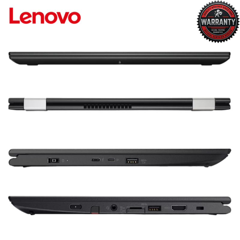 Lenovo ThinkPad Yoga 370 2-in-1 Touchscreen Laptop Intel Core i5 7th Gen 8GB RAM 256GB SSD 13.3 Inch FHD IPS 360° Convertible Intel HD 620 WiFi Bluetooth HDMI Thunderbolt 3 Refurbished