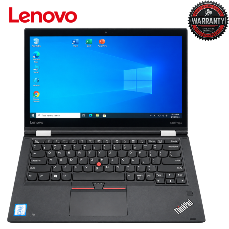Lenovo ThinkPad Yoga 370 2-in-1 Touchscreen Laptop Intel Core i5 7th Gen 8GB RAM 256GB SSD 13.3 Inch FHD IPS 360° Convertible Intel HD 620 WiFi Bluetooth HDMI Thunderbolt 3 Refurbished