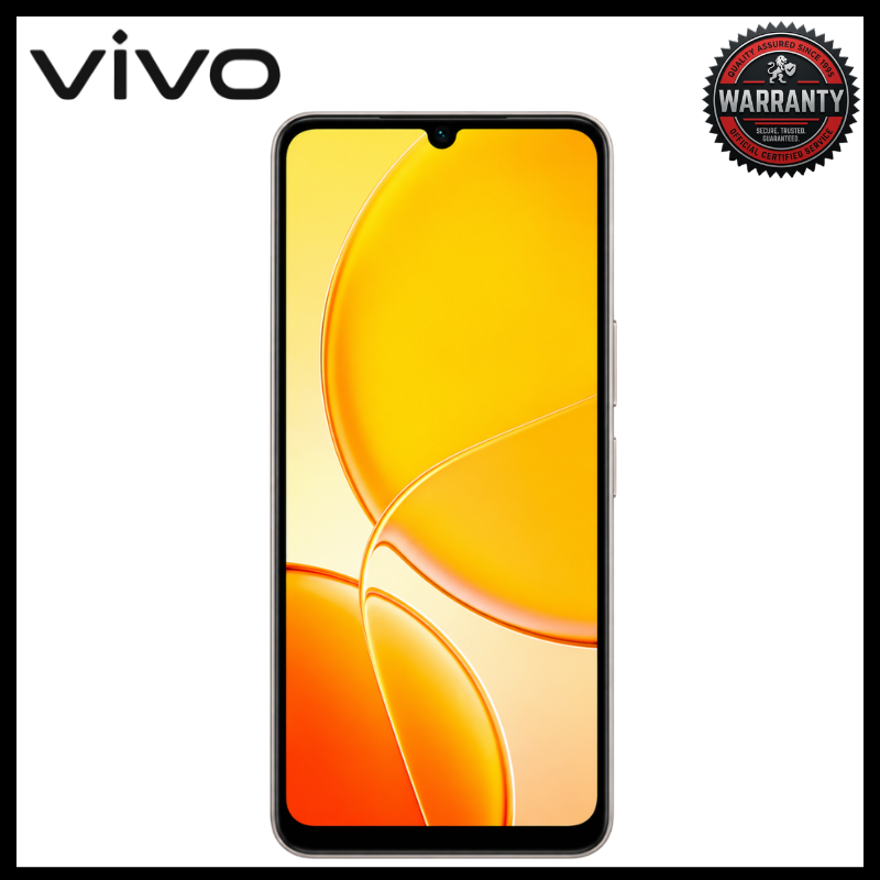 Vivo Y04 6GB RAM 128GB ROM 4G Smartphone 6.74" 90Hz Display 5500mAh Battery 15W Fast Charging 13MP Camera IP64 Dual SIM Android 15