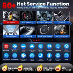 LAUNCH X-431 PRO3S+ ELITE Version 10.1" Tablet OBD2 Scanner Built-in DoIP CAN FD FCA Autoauth PK PRO3S+ V5.0