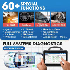 X-431 PAD 7 Obd2 ECU Tuning Programming Universal Car Diagnostic Scanner 12V Android OS 13.3 Touch Screen